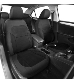 Housses siege auto aspect Daim - Jeu complet | Automotoboutic