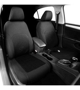 Housses siege auto avant - aspect matelassé | Automotoboutic
