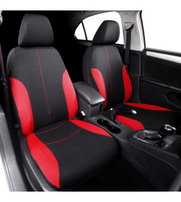Housses Siege Auto Avant Sport - Noir & Rouge | Automotoboutic