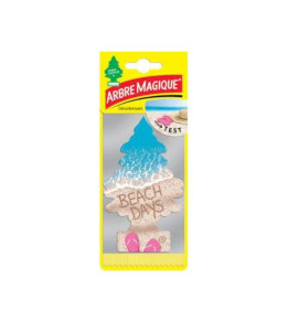 Désodorisants voiture Arbre Magique Beach Days - Lot de 12