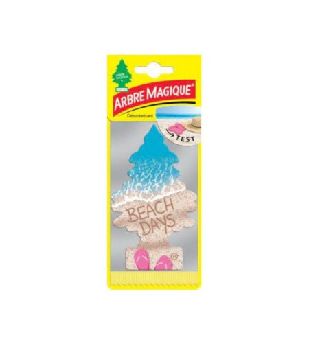 Désodorisants voiture Arbre Magique Beach Days - Lot de 12