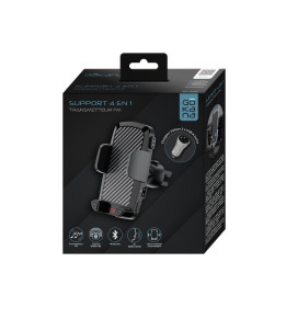 Support smartphone 4-en-1 avec Transmetteur FM | Automotoboutic