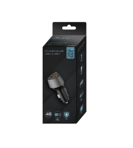 Chargeur allume cigare USB-C & USB-A - 48W