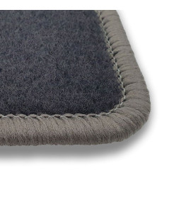 Tapis Sur Mesure Grand Tourisme  2 avants + arrière Gris
