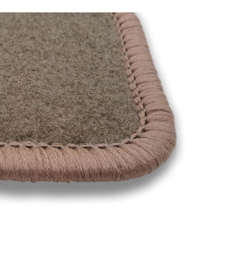 Tapis Sur Mesure Grand Tourisme  2 avants + arrière Beige