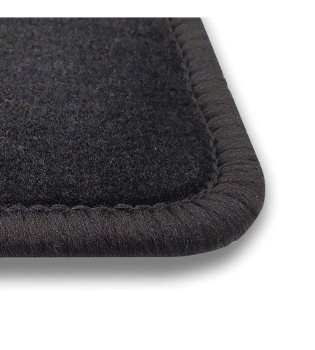 Tapis Sur Mesure Premium  Avants + coffre Noir