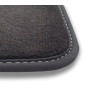 Tapis Sur Mesure Carat  Avants + coffre Surpiqûre Grise