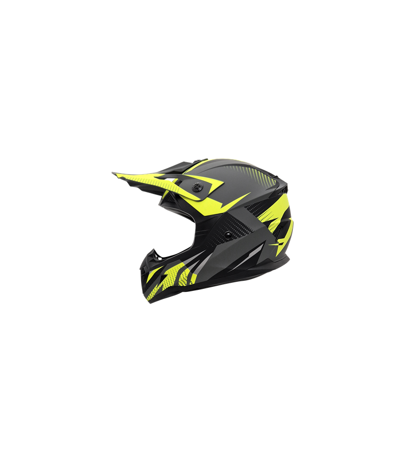 CASQUE MOTO CROSS ELECTRICAL 2 YELLOW TS CASQUE MOTO CROSS ELECTRICAL 2 YELLOW TS