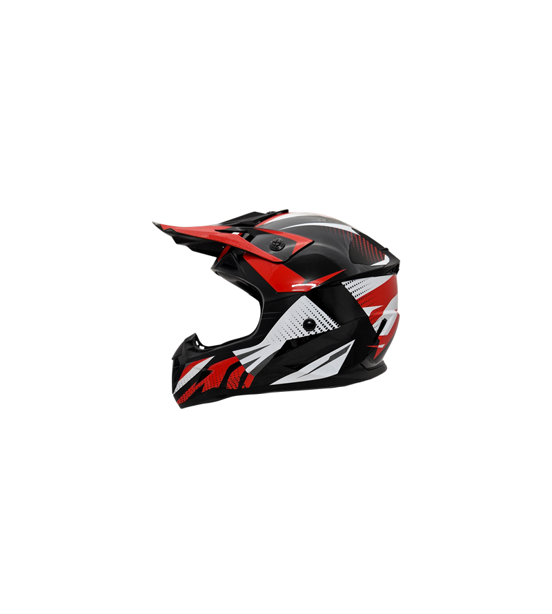 CASQUE MOTO CROSS ELECTRICAL 2 RED TM