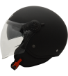 CASQUE MOTO JET METRO NOIR MAT TS