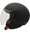 CASQUE MOTO JET CITY NOIR MAT TS
