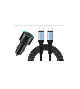 KIT CHARGEUR PC : AC 130 W + CABLE USB C 100W