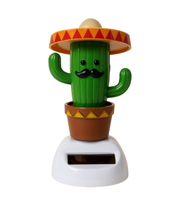 FIGURINE SOLAIRE CACTUS