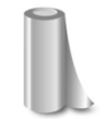 ROULEAU ADHESIF SILVER 20CM X 3M