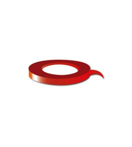 RUBAN ADHESIF ROUGE 9MM X 10M