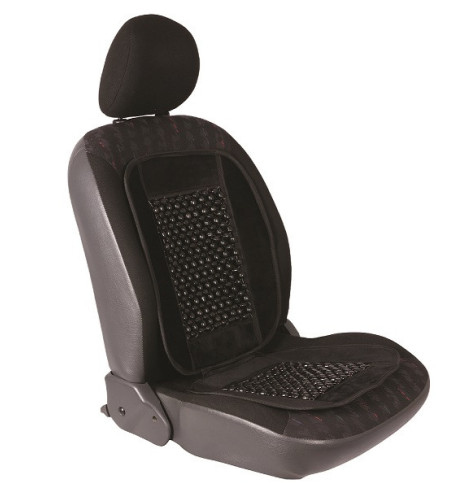 COUVRE SIEGE BILLES DE BOIS SUEDINE