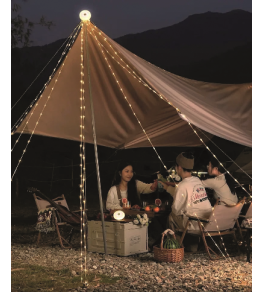 Guirlande guinguette extérieure – Éclairage décoratif LED pour jardin, terrasse ou soirée festive