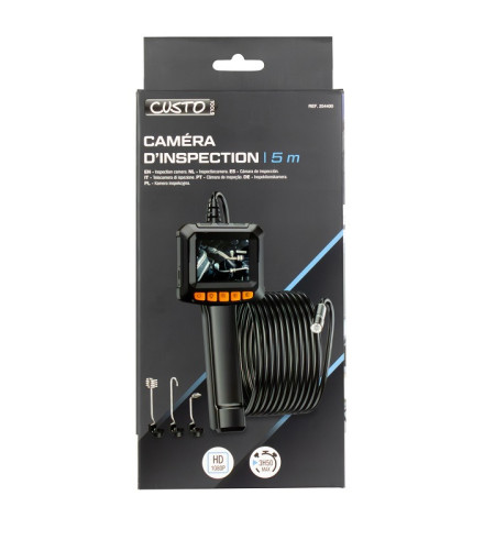 Caméra d’inspection professionnelle HD – Diagnostic rapide et précis des canalisations | GTI