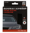 BANDEAU SOLAIRE PARE BRISE ADHESIF CARBONE 11X116CM