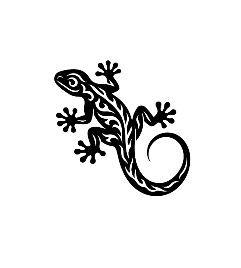STICKER DECO SALAMANDRE