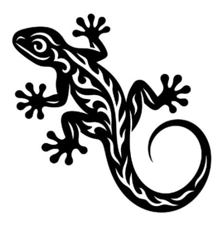 STICKER DECO SALAMANDRE