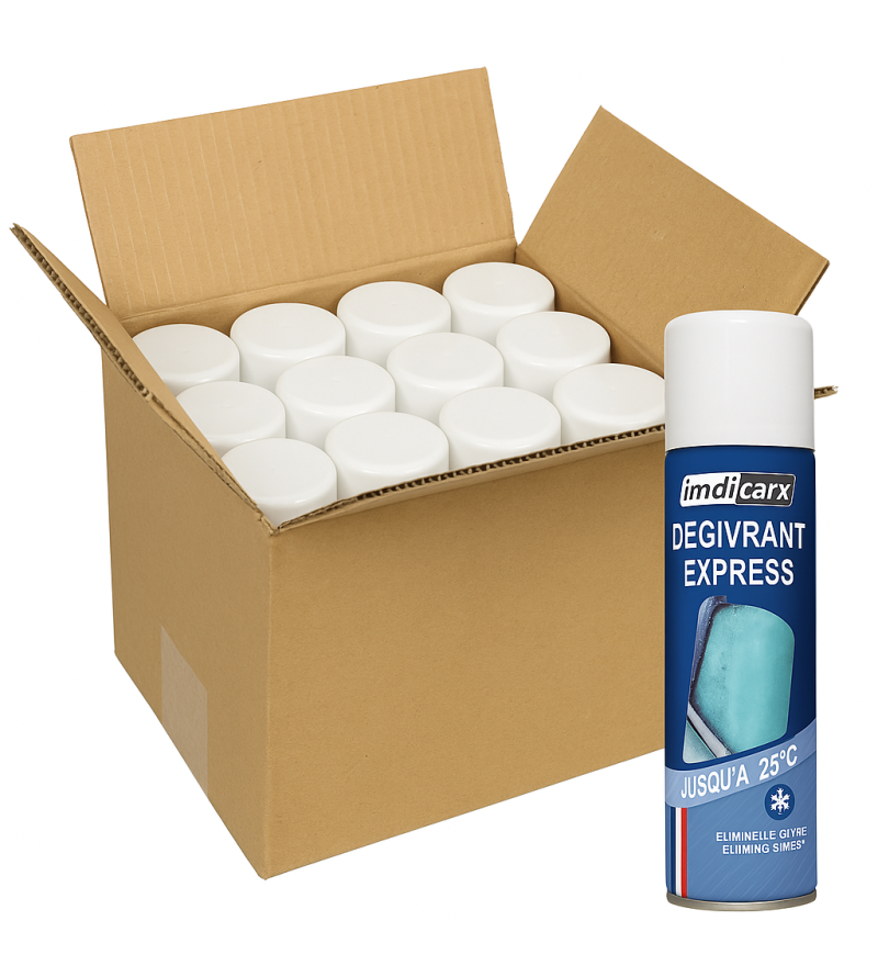 LOT DE 12 SUPER DEGIVRANT 400 ML LOT DE 12 SUPER DEGIVRANT 400 ML