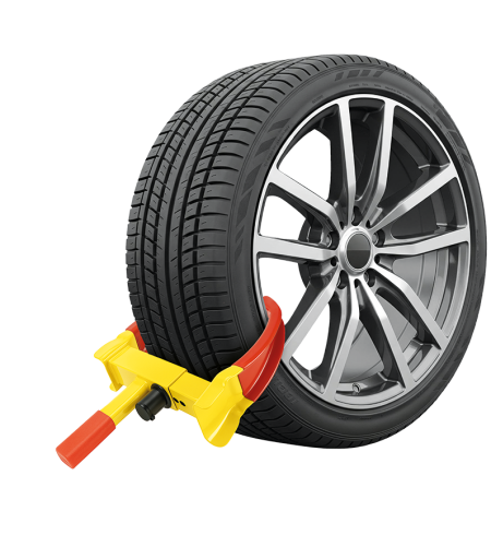 Antivol Bloque-Roue – Sécurité Auto, Remorque & Caravane