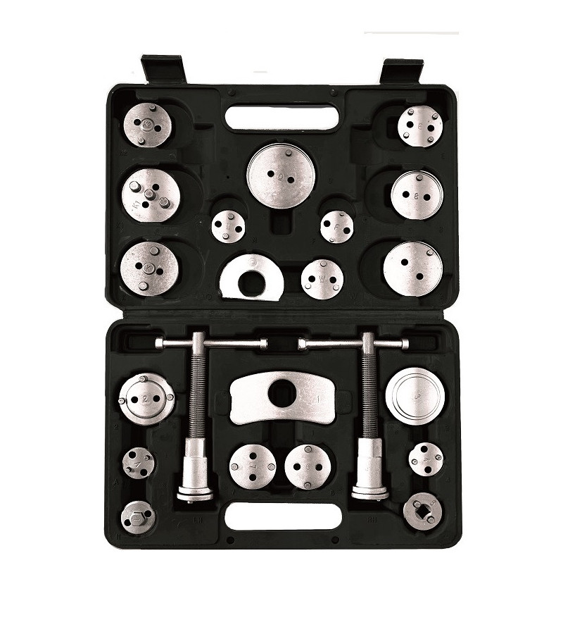 Coffret repousse piston d'étrier de frein 22 pièces Coffret repousse piston d'étrier de frein 22 pièces