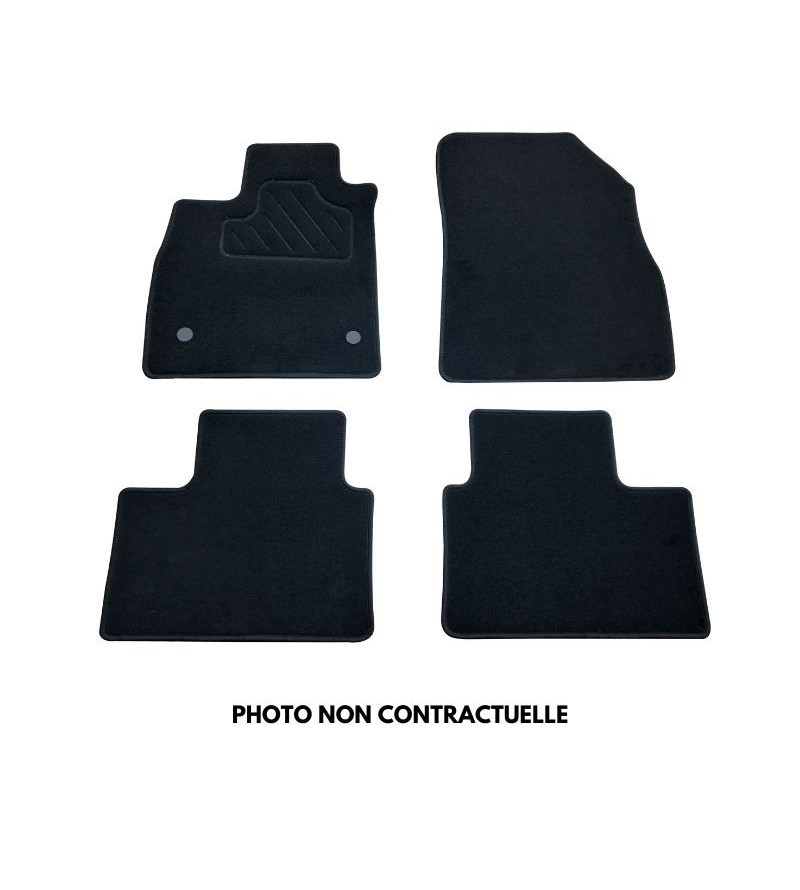 Tapis auto Peugeot e-208 II phase 2, Moquette | Automotoboutic