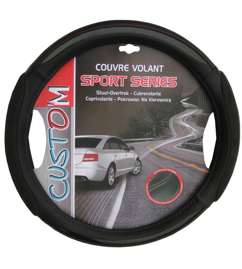 Couvre volant noir Couvre volant noir