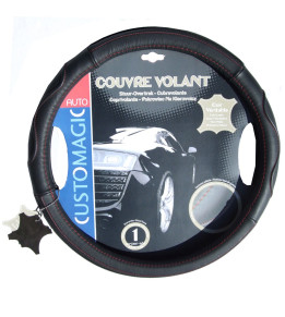 Wakauto Couverture de Volant Enveloppe de Volant D/écoratif L/éopard Couvre-Roues de Voiture Accessoires Int/érieurs de Voiture pour Voiture V/éhicule Automatique