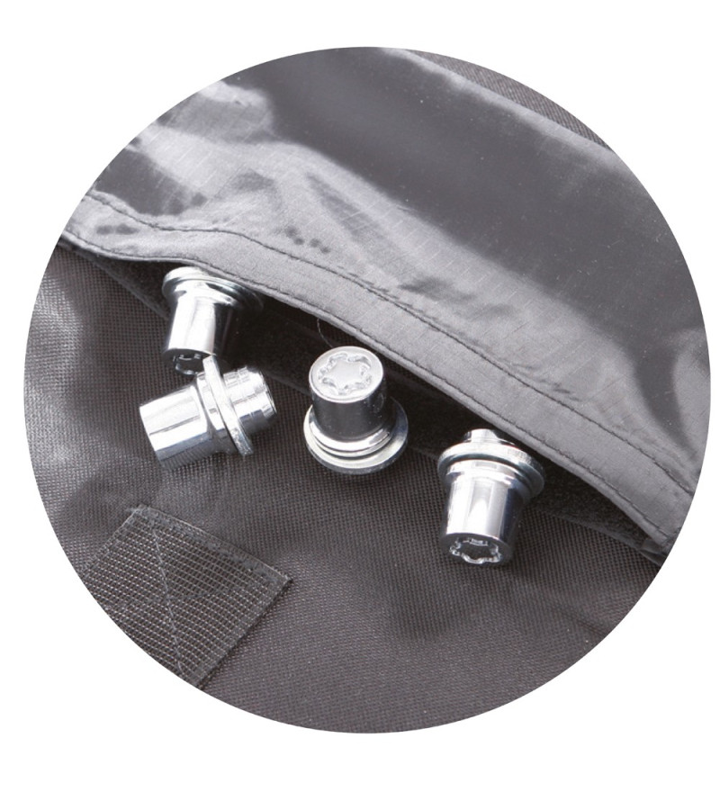 Sacs à Pneus étanches Sporgo - Lot De 12, Jusqu'à 22 Pouces | Protection Poussière, Humidité, UV | 100x100cm