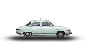 [Panhard] PL17 Berline - De 06/1959 à 01/1965 (1 grand tapis avant + 1 tapis arrière)