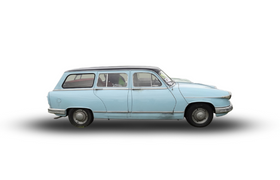 [Panhard] PL17 Break - De 06/1959 à 01/1965 (1 grand tapis avant + 1 tapis arrière)