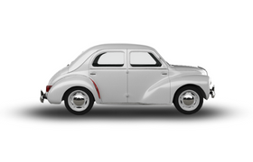 [Renault] 4 CV - Tapis Arrière Spécifique | De 10/1946 à 07/1961