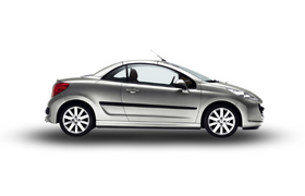 [Peugeot] 207 CC - De 2007 à 12/2015  (tapis arrière en 2 parties)